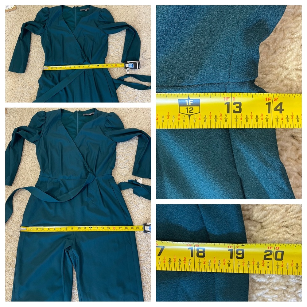 NWT! JULIA JORDAN PUFF-SHOULDER JUMPSUIT - Picture 6 of 8